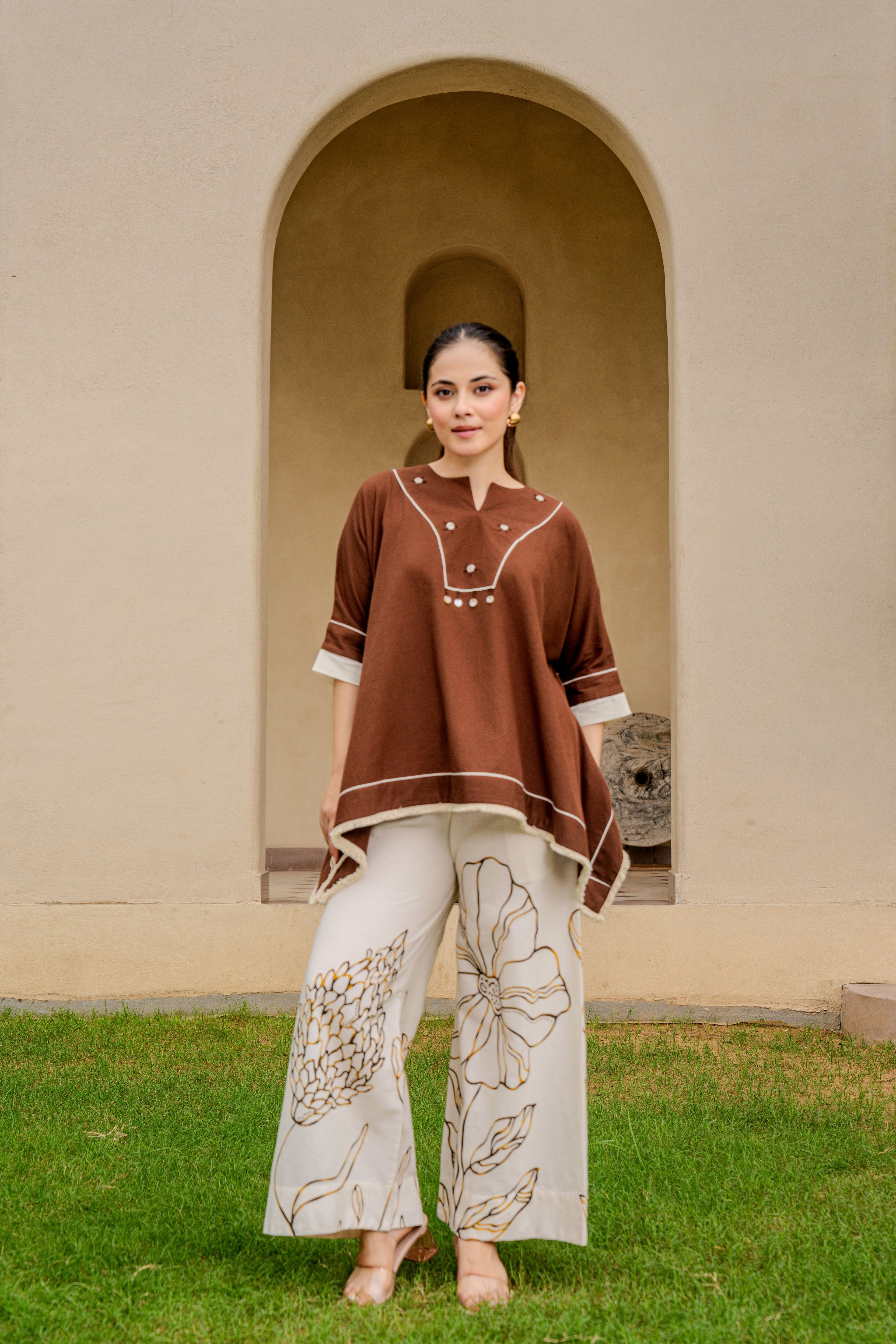 Cocoa Bloom Co-ord Set