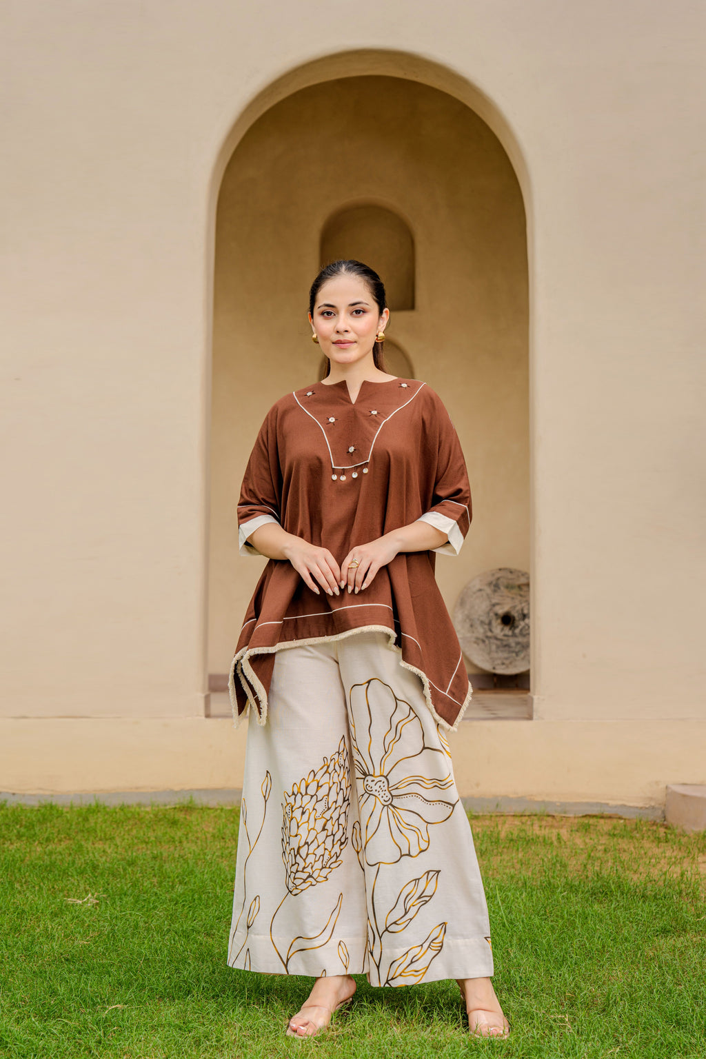 Cocoa Bloom Co-ord Set