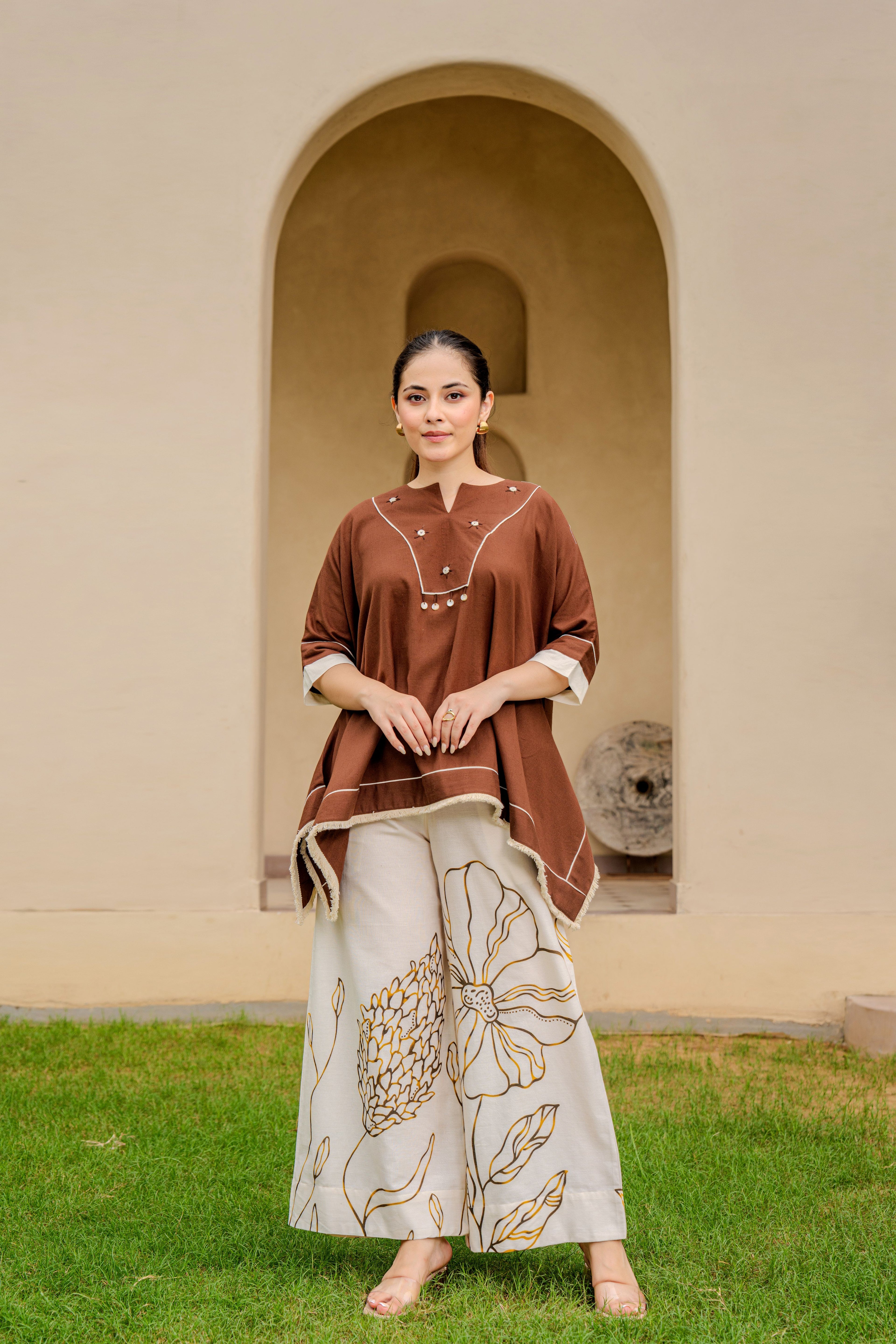 Cocoa Bloom Co-ord Set
