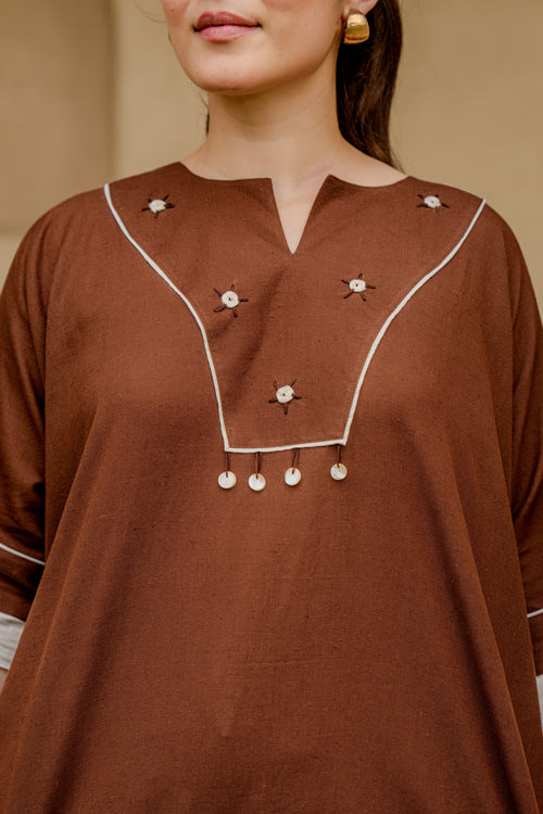 Cocoa Bloom Co-ord Set