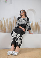 Midnight Bloom Co-Ord Set