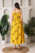Sunny Palm Breeze Maxi Dress
