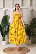 Sunny Palm Breeze Maxi Dress