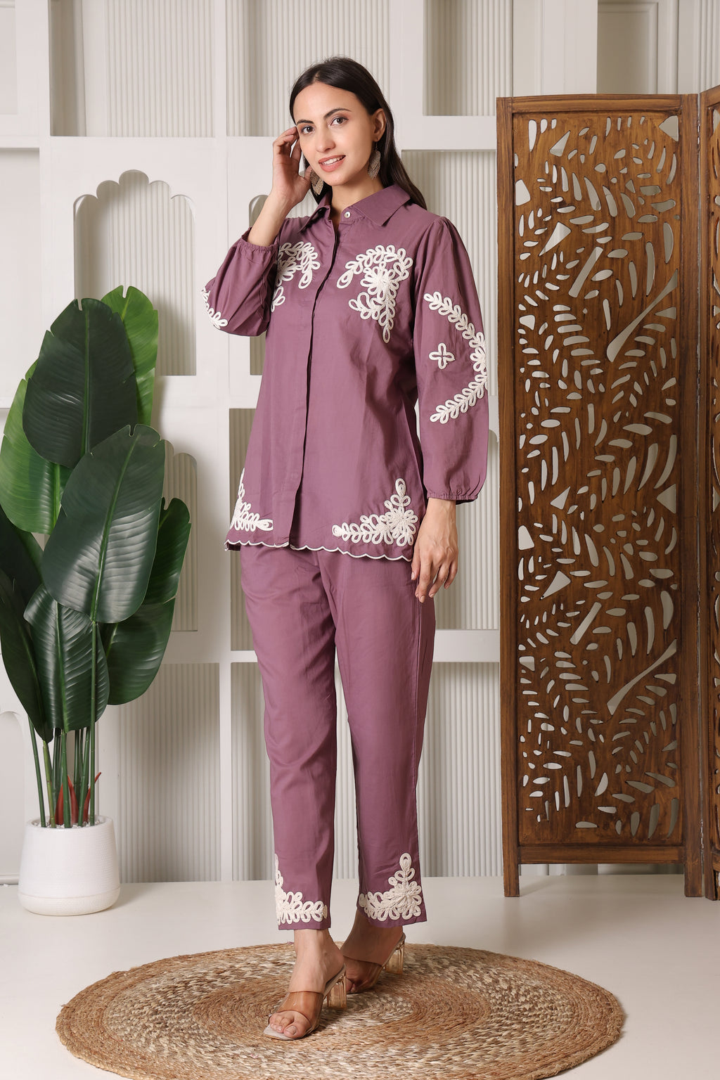 Mauve Majesty Co-Ord Set