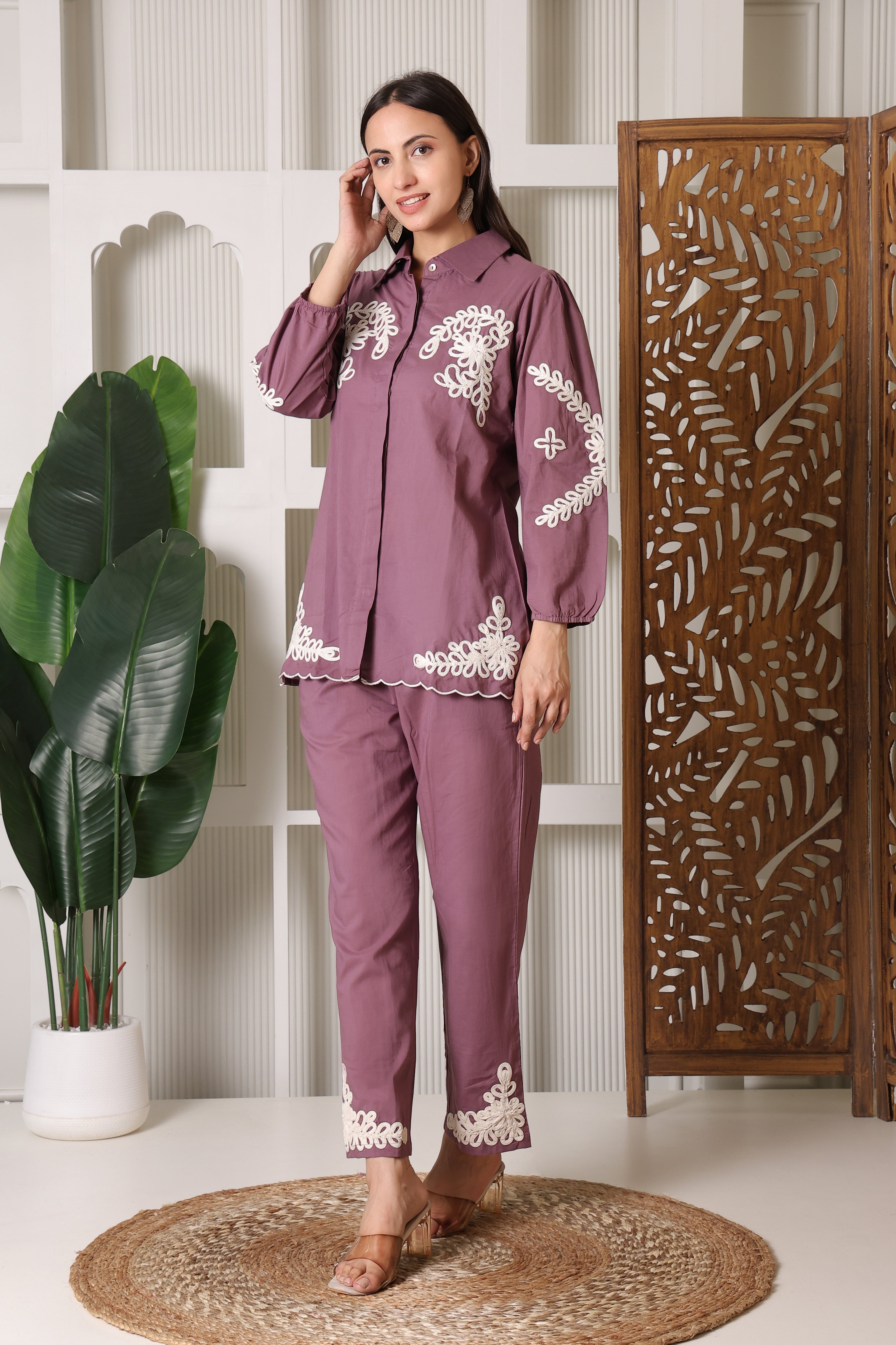 Mauve Majesty Co-Ord Set