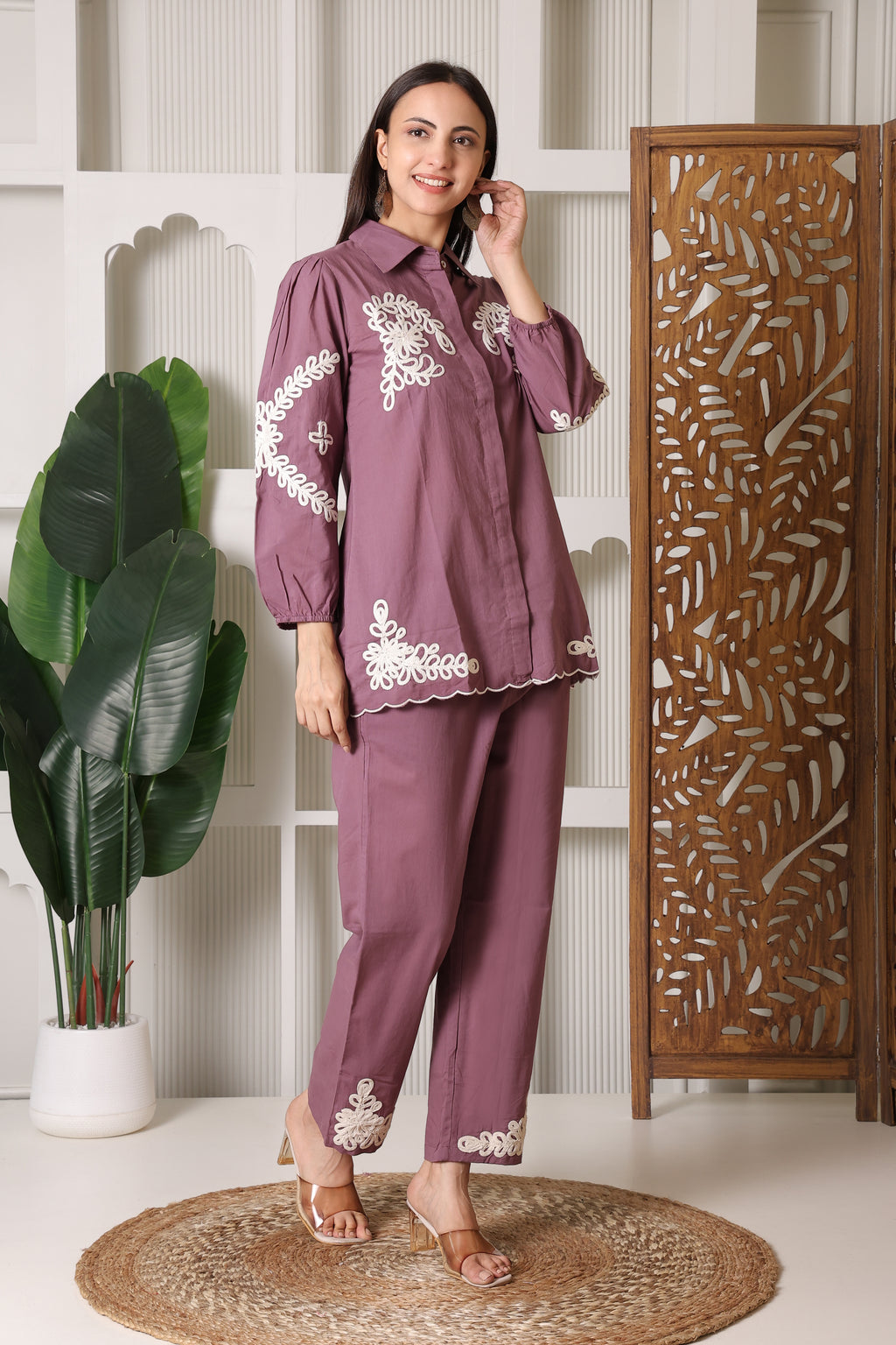Mauve Majesty Co-Ord Set