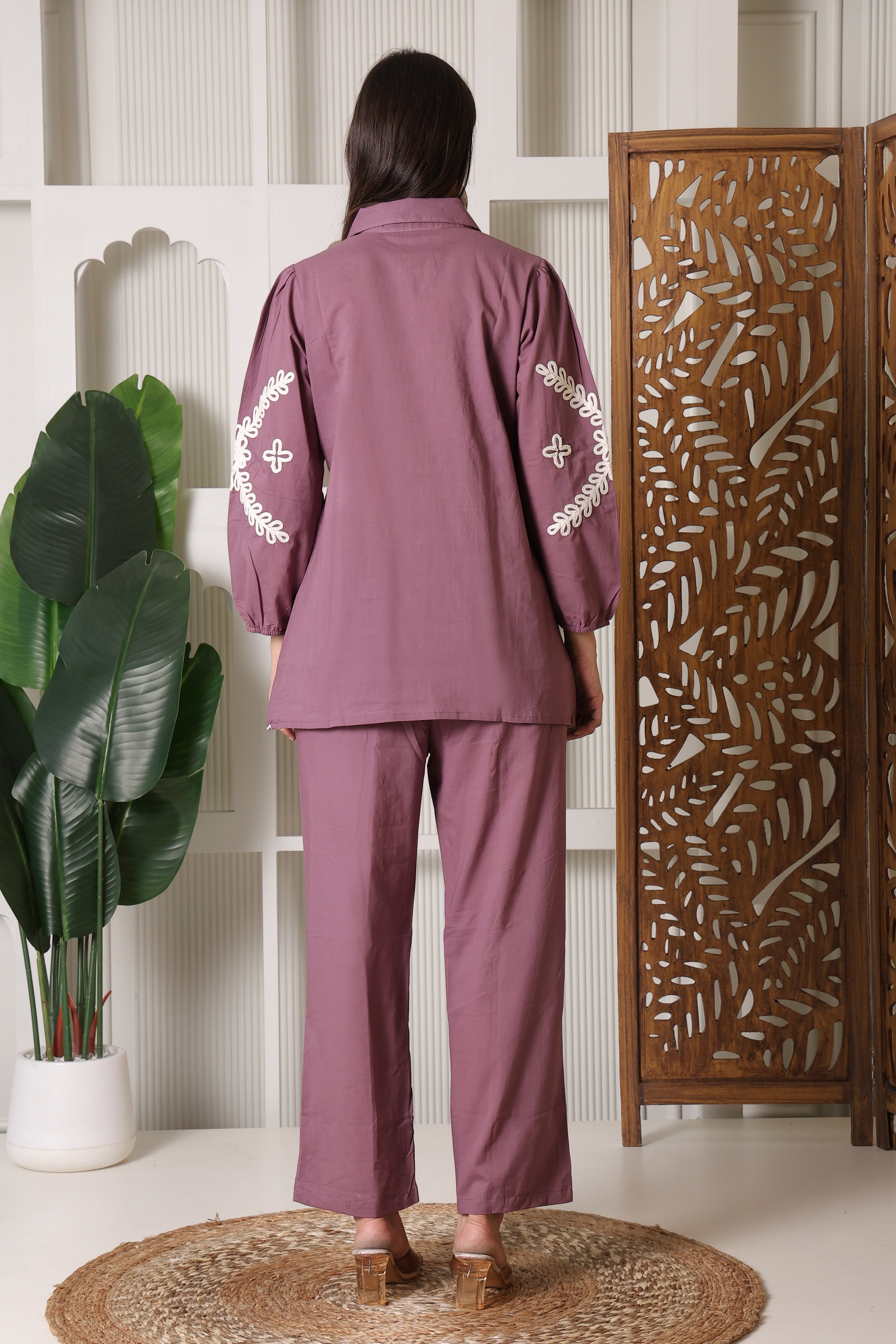 Mauve Majesty Co-Ord Set