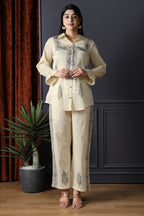 Butter Bloom Cotton Co-Ord Set