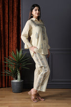 Butter Bloom Cotton Co-Ord Set