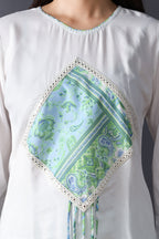 Aqua Heritage Kurta Set