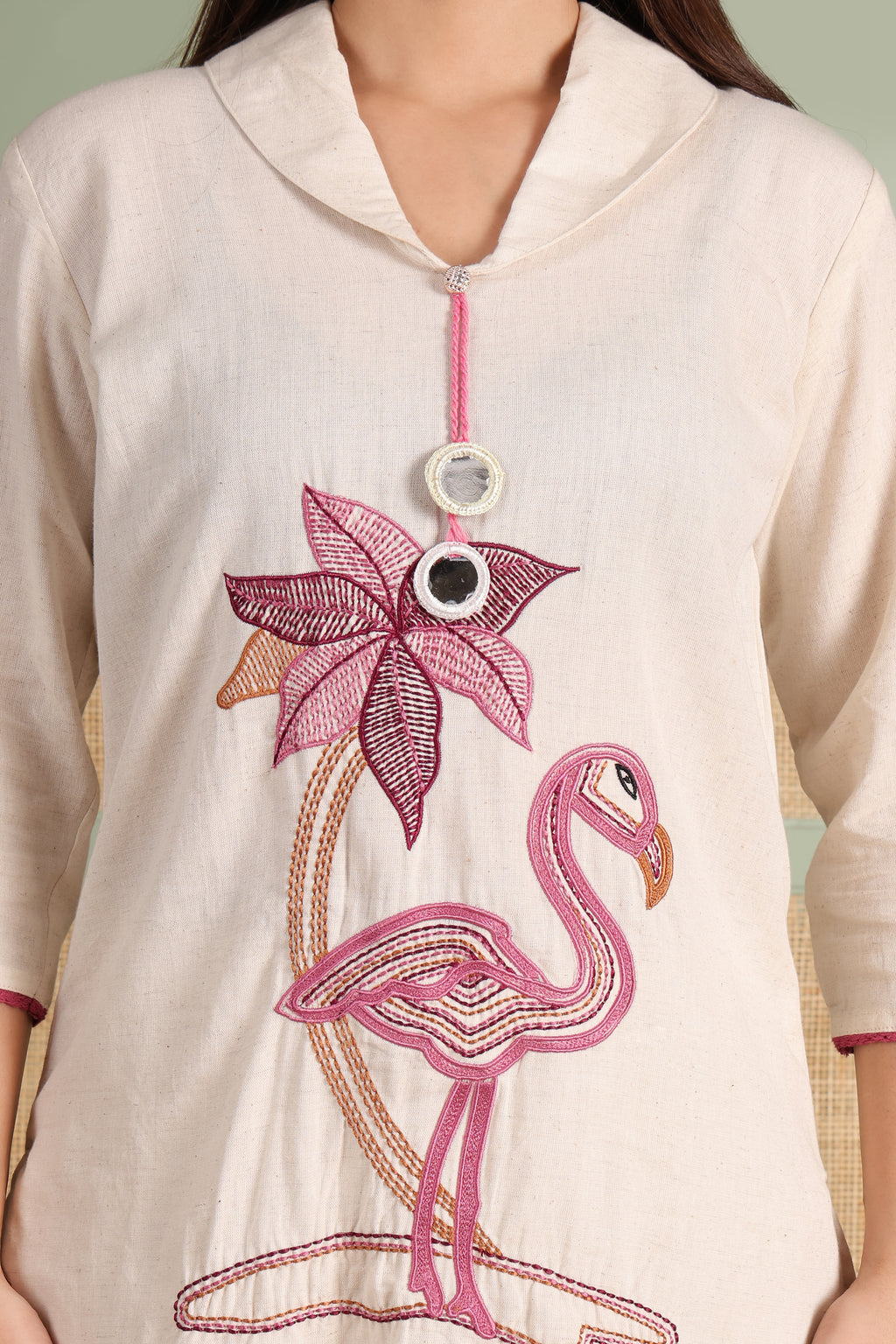 Flamingo Bloom Co-Ord Set