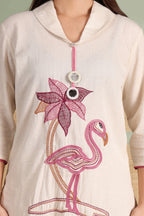 Flamingo Bloom Co-Ord Set