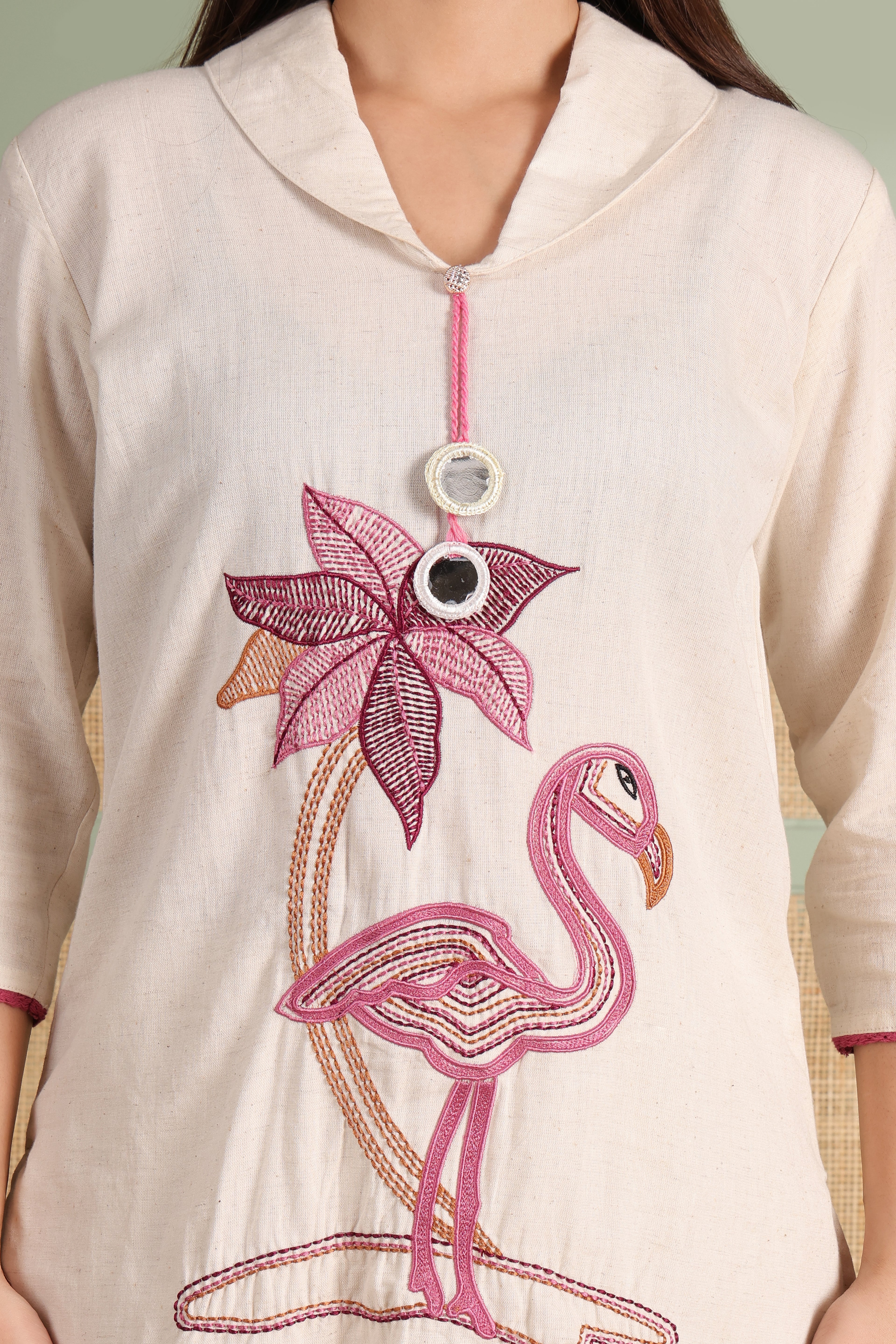 Flamingo Bloom Co-Ord Set