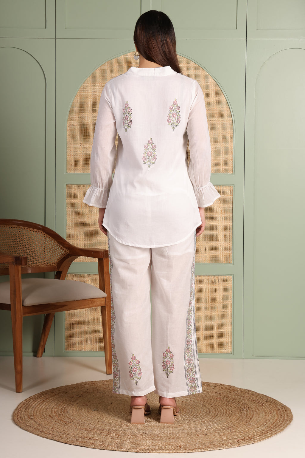 Ivory Blossom Co-Ord Set
