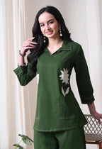 Emerald Bloom Co-Ord Set
