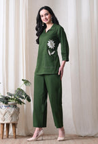 Emerald Bloom Co-Ord Set